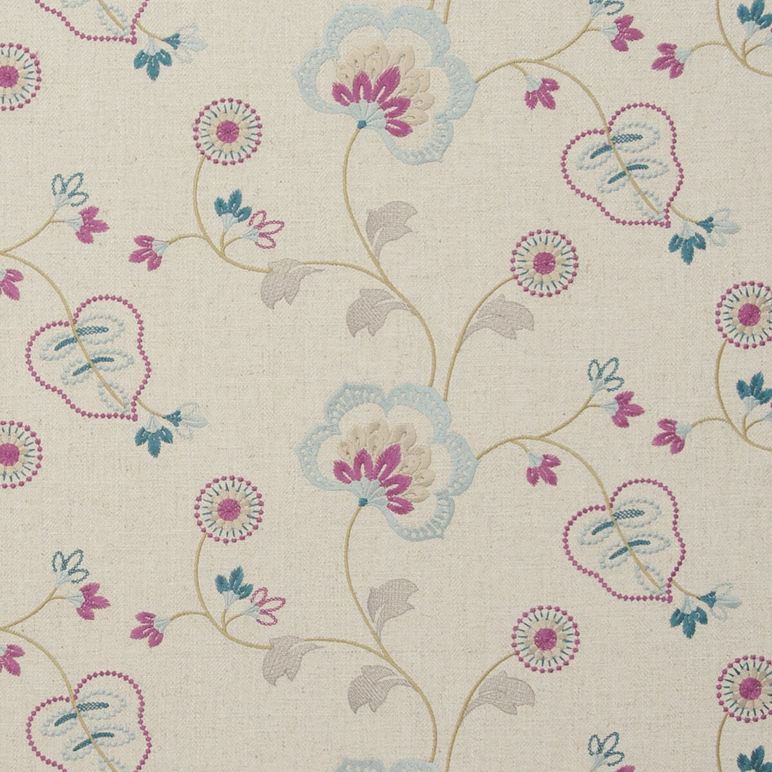 Chatsworth fabric in duckegg color - pattern F0735/04.CAC.0 - by Clarke And Clarke in the Clarke &amp; Clarke Manor House collection