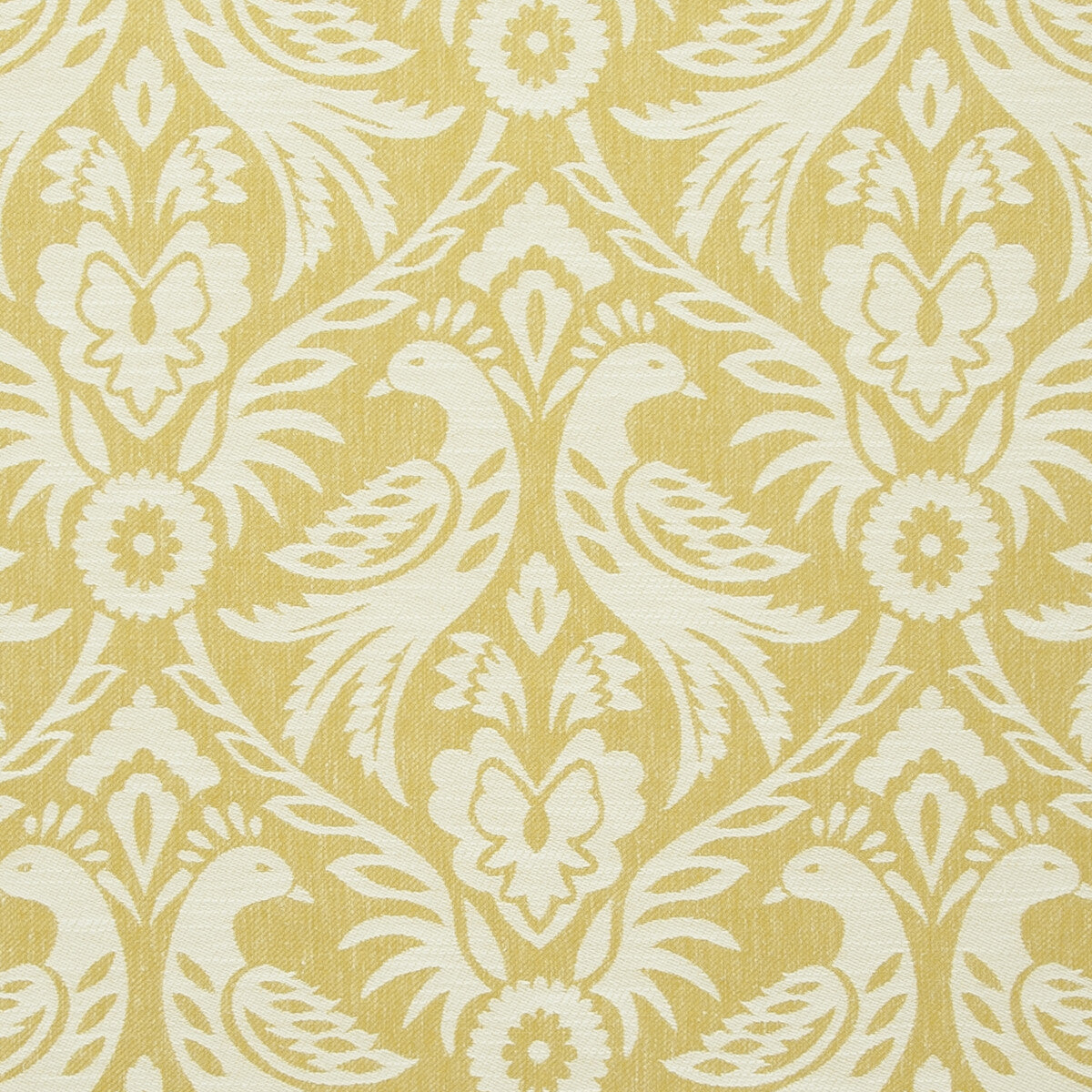 Harewood fabric in acacia color - pattern F0737/01.CAC.0 - by Clarke And Clarke in the Clarke & Clarke Manor House collection