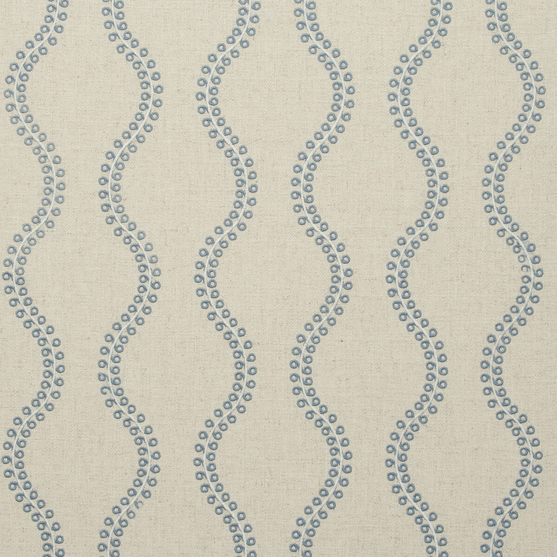 Woburn fabric in chambray color - pattern F0741/02.CAC.0 - by Clarke And Clarke in the Clarke &amp; Clarke Manor House collection