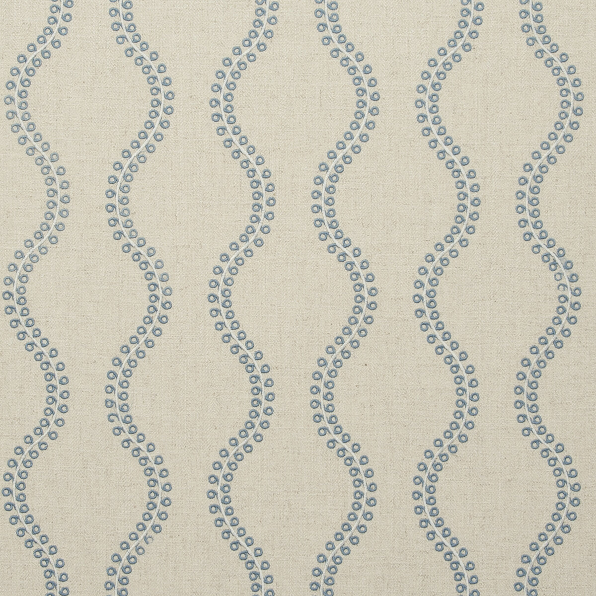 Woburn fabric in chambray color - pattern F0741/02.CAC.0 - by Clarke And Clarke in the Clarke & Clarke Manor House collection