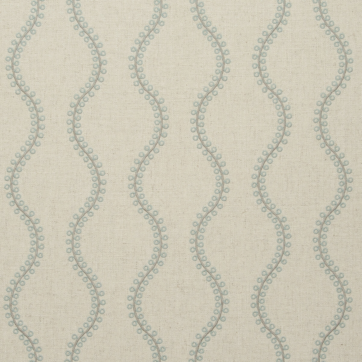 Woburn fabric in duckegg color - pattern F0741/04.CAC.0 - by Clarke And Clarke in the Clarke & Clarke Manor House collection