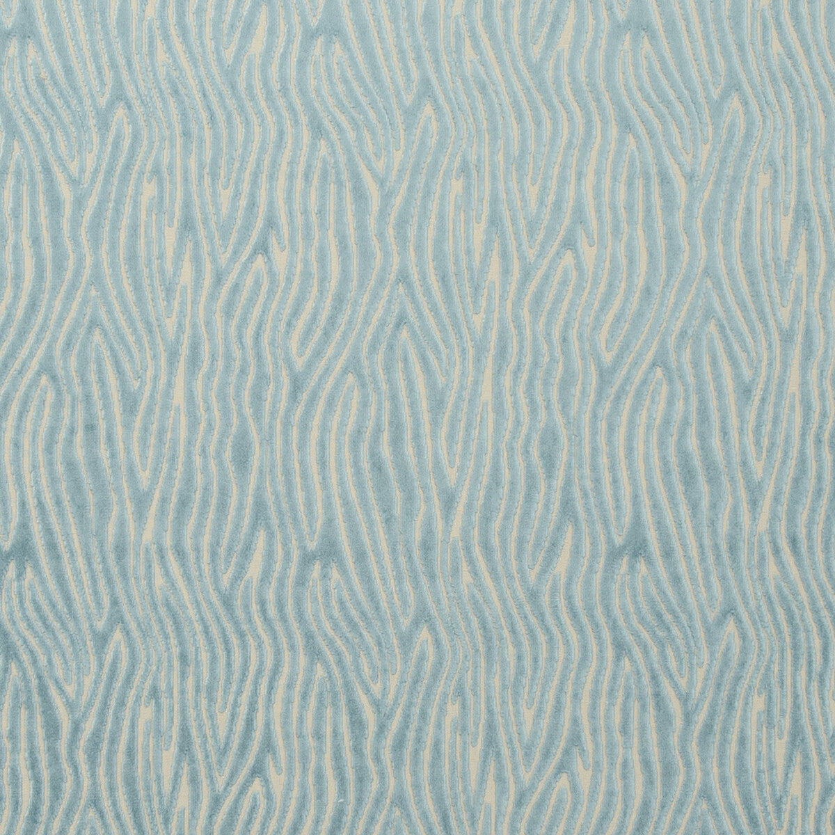 Onda fabric in aqua color - pattern F0749/01.CAC.0 - by Clarke And Clarke in the Clarke & Clarke Dimensions collection