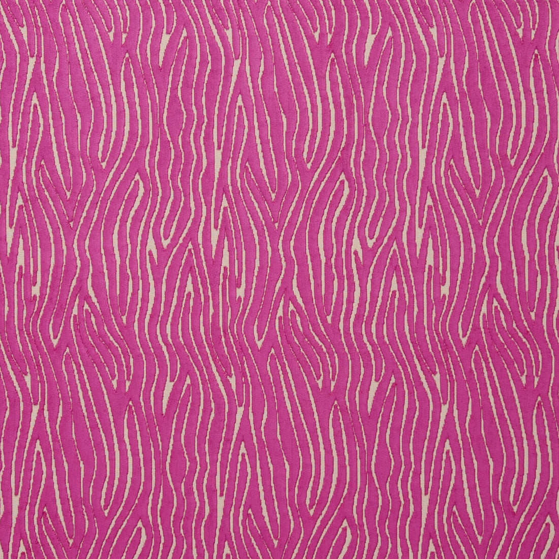 Onda fabric in fuchsia color - pattern F0749/06.CAC.0 - by Clarke And Clarke in the Clarke &amp; Clarke Dimensions collection