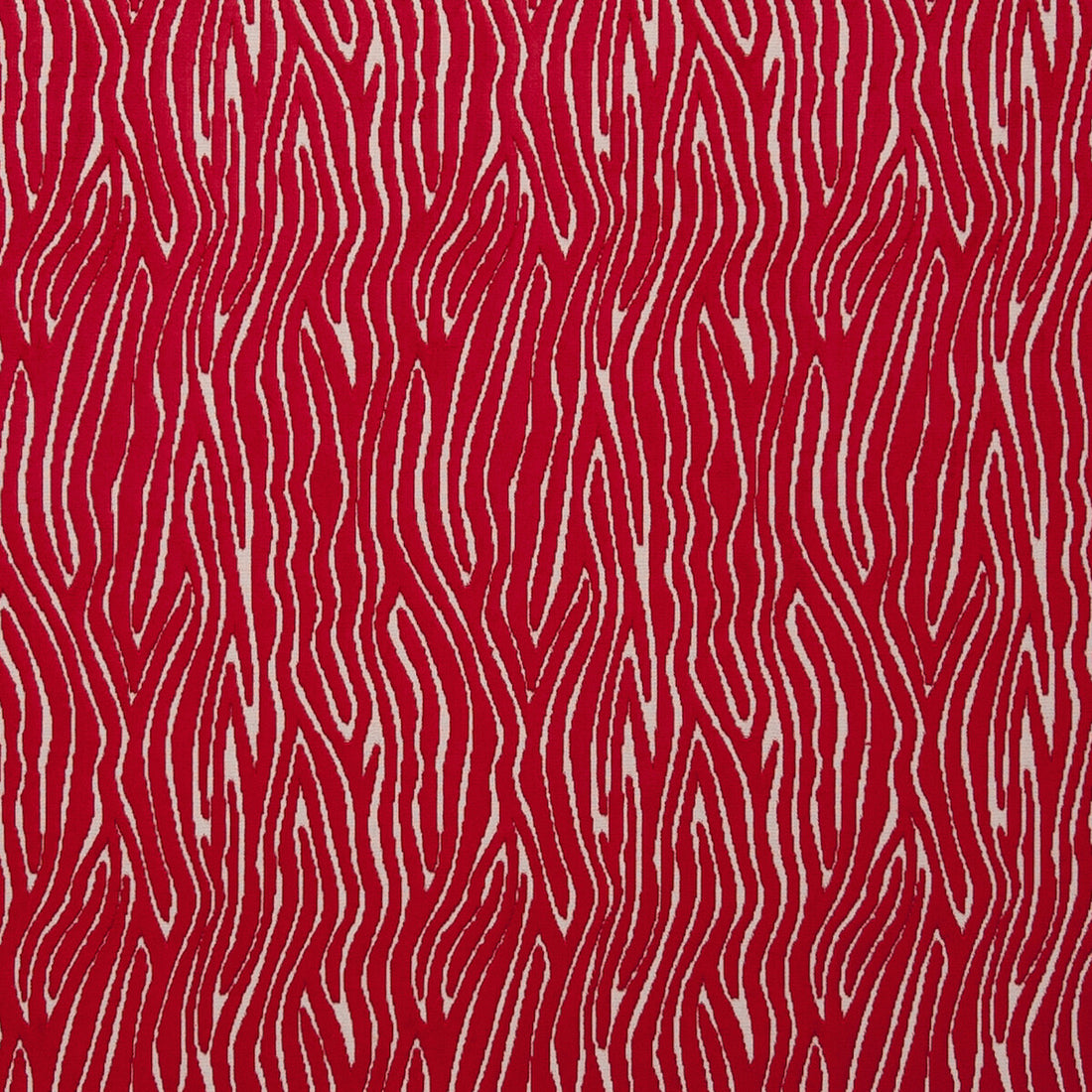 Onda fabric in rouge color - pattern F0749/10.CAC.0 - by Clarke And Clarke in the Clarke &amp; Clarke Dimensions collection