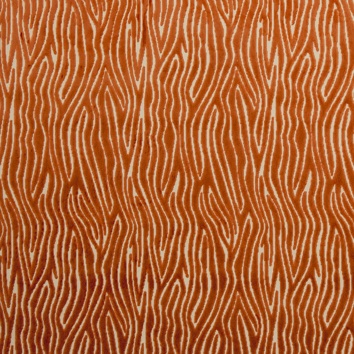 Onda fabric in spice color - pattern F0749/12.CAC.0 - by Clarke And Clarke in the Clarke & Clarke Dimensions collection