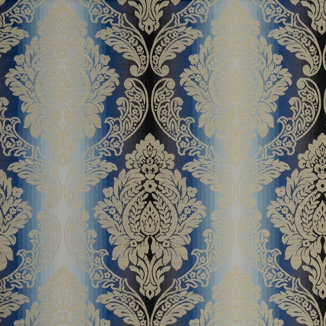 Ornato fabric in aqua color - pattern F0792/01.CAC.0 - by Clarke And Clarke in the Clarke &amp; Clarke Palladio collection