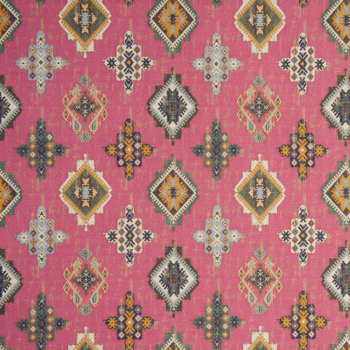 Konya fabric in azalea color - pattern F0796/02.CAC.0 - by Clarke And Clarke in the Clarke & Clarke Anatolia collection