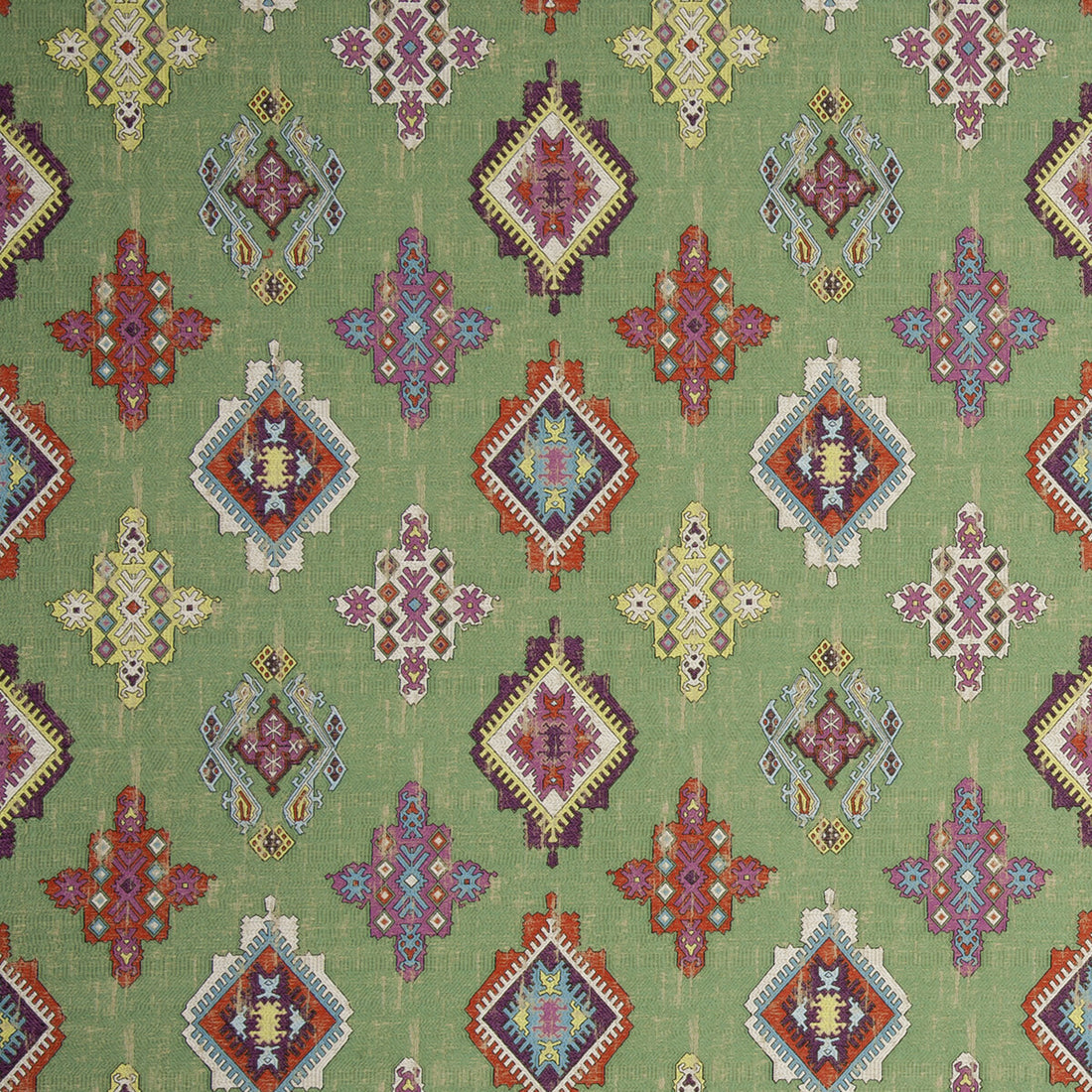 Konya fabric in basil color - pattern F0796/03.CAC.0 - by Clarke And Clarke in the Clarke &amp; Clarke Anatolia collection