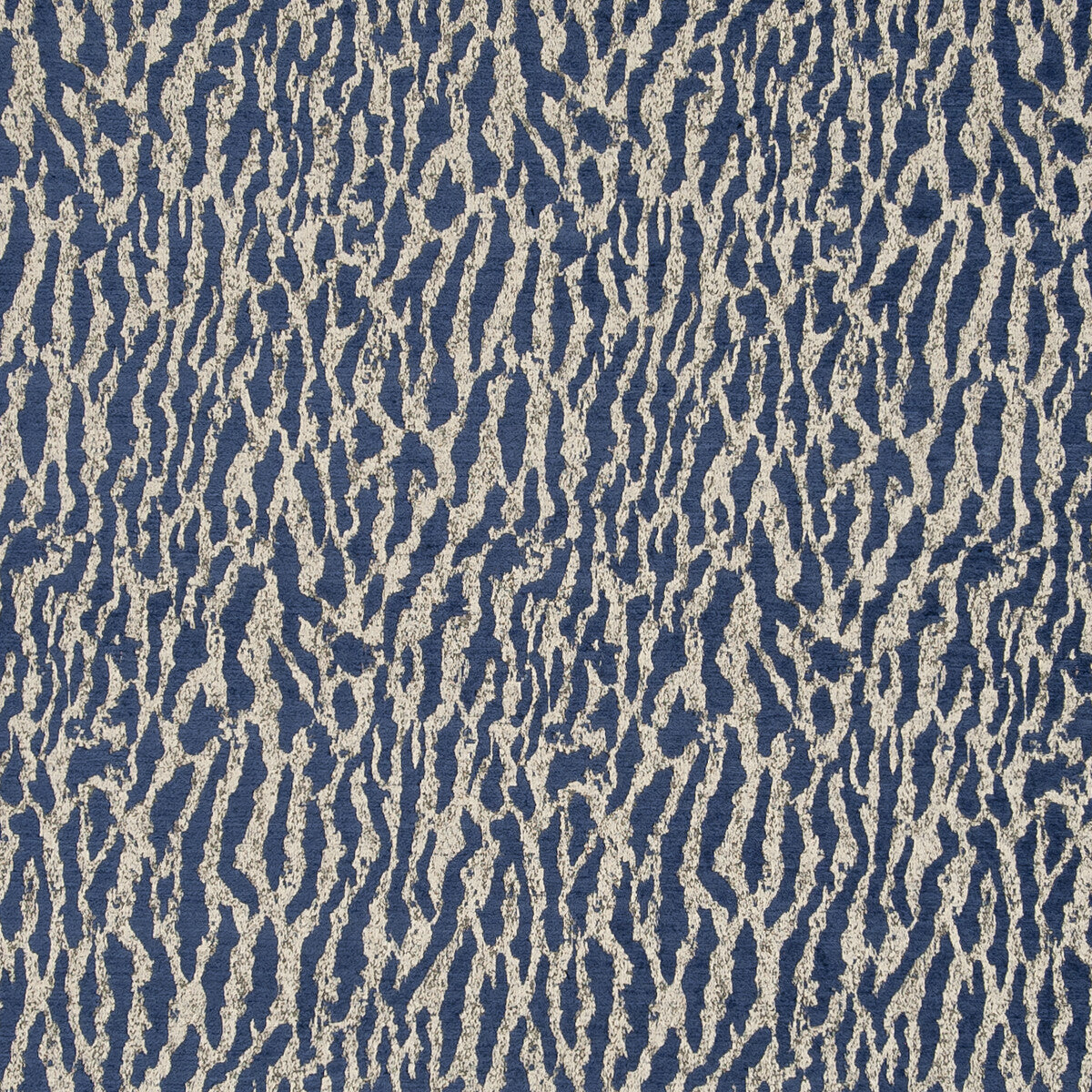 Gautier fabric in indigo color - pattern F0805/03.CAC.0 - by Clarke And Clarke in the Clarke & Clarke Latour collection
