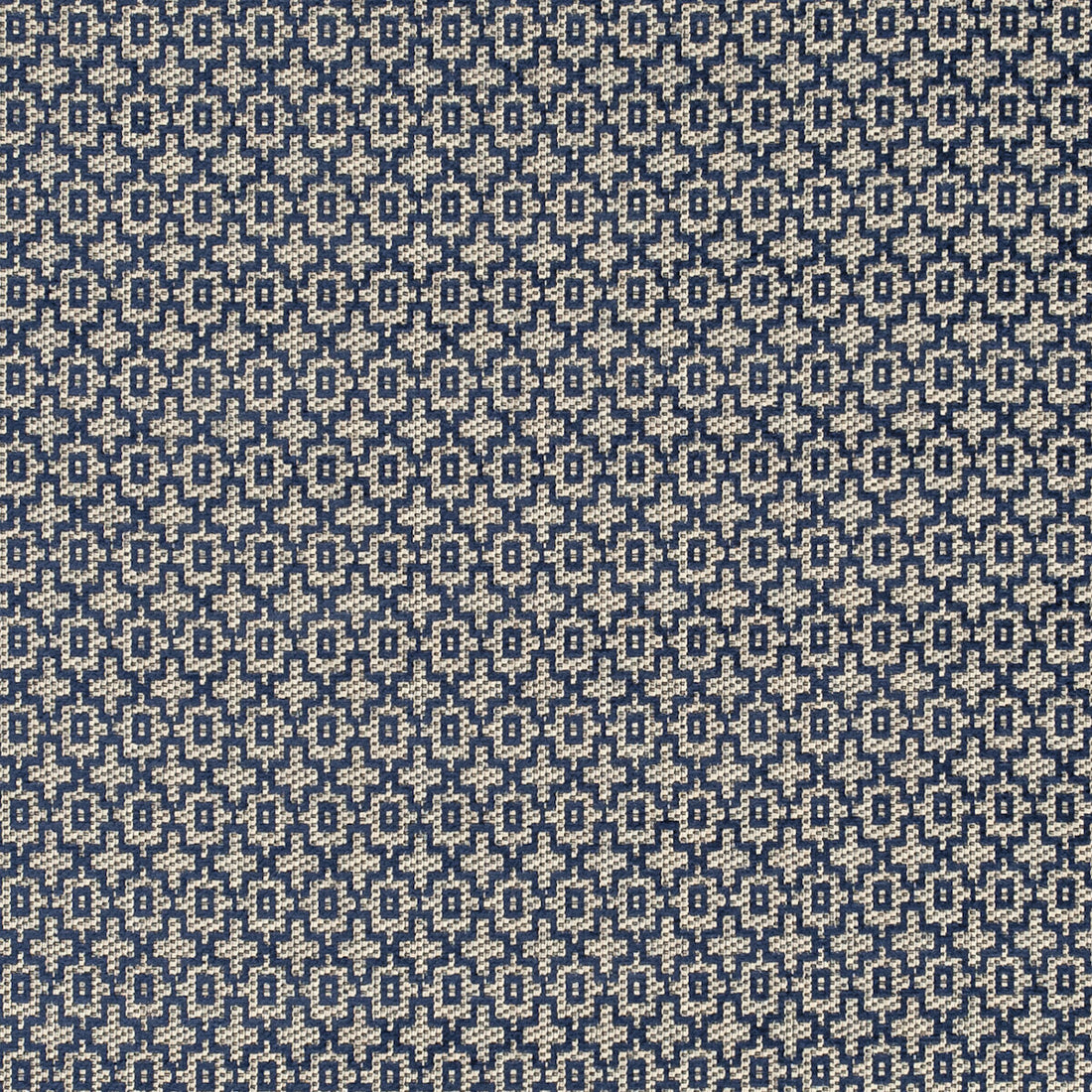 Mansour fabric in indigo color - pattern F0807/04.CAC.0 - by Clarke And Clarke in the Clarke &amp; Clarke Latour collection