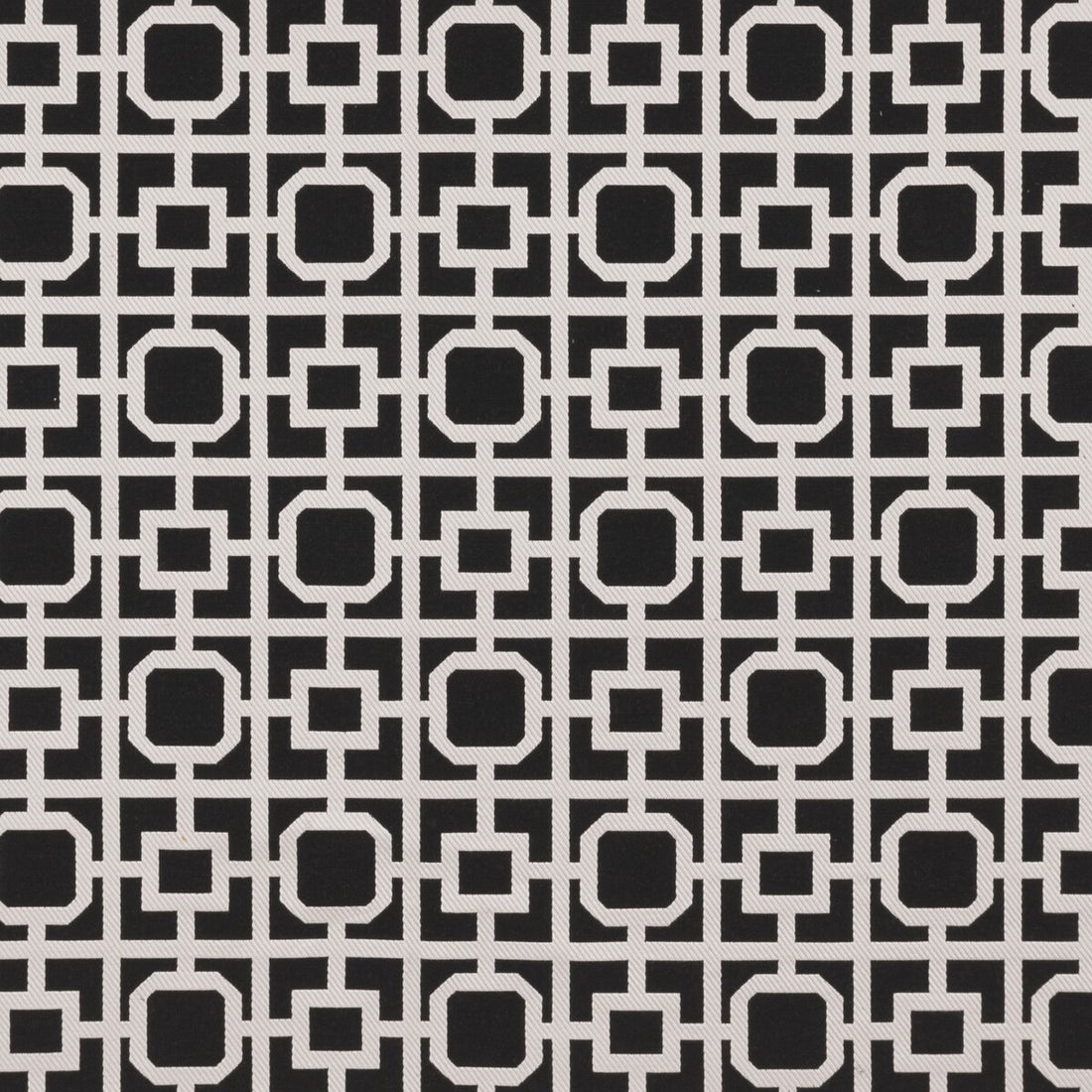 Bw1017 fabric in black/white color - pattern F0890/01.CAC.0 - by Clarke And Clarke in the Clarke &amp; Clarke Black + White collection