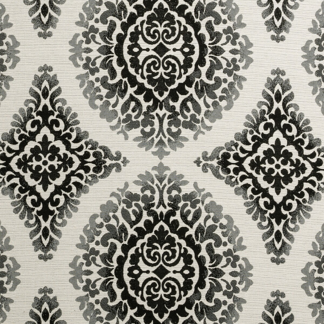 Bw1024 fabric in black/white color - pattern F0897/01.CAC.0 - by Clarke And Clarke in the Clarke &amp; Clarke Black + White collection