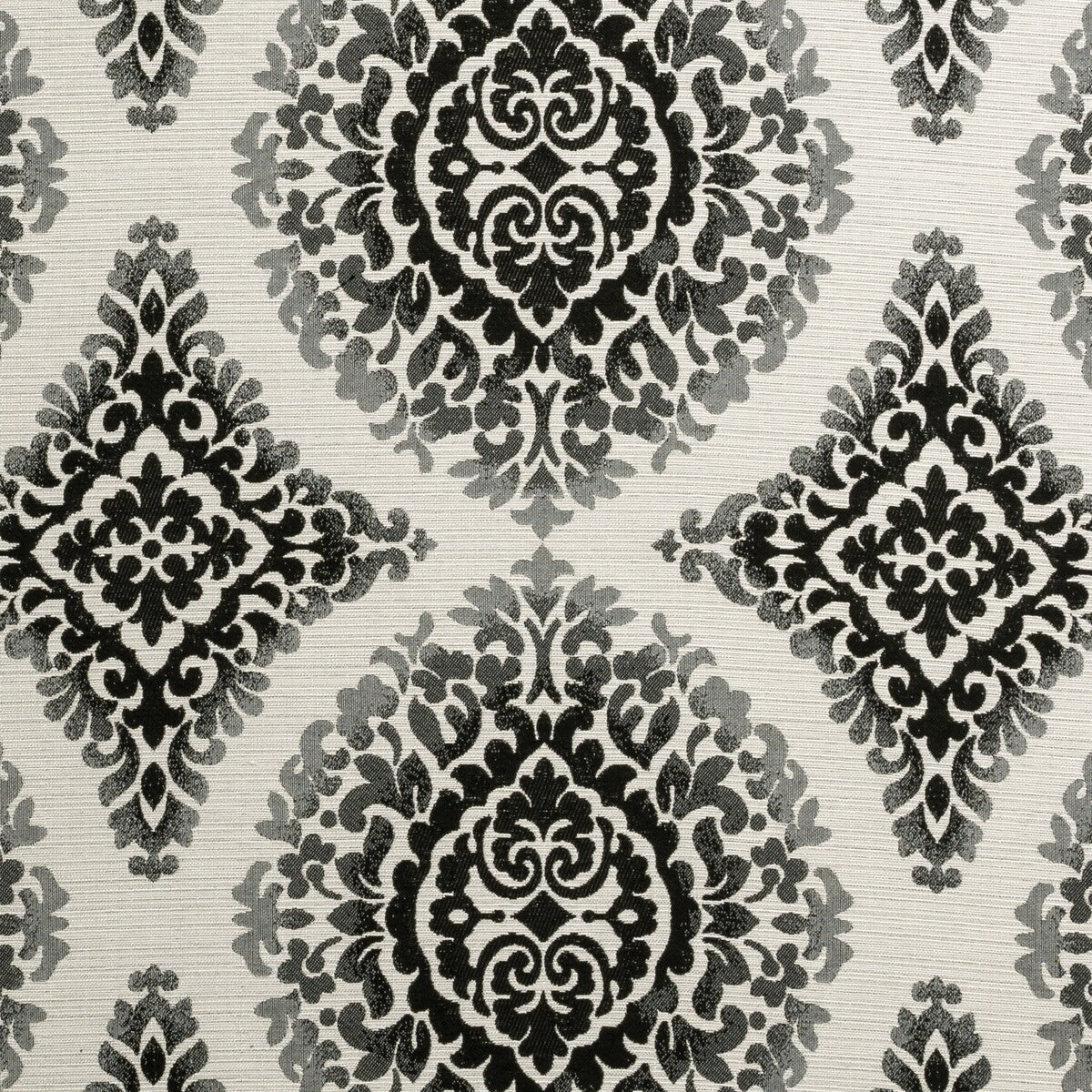 Bw1024 fabric in black/white color - pattern F0897/01.CAC.0 - by Clarke And Clarke in the Clarke & Clarke Black + White collection
