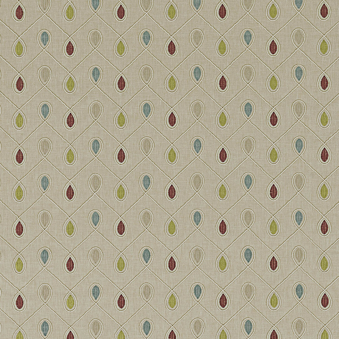 Healey fabric in raspberry/duckegg color - pattern F0936/04.CAC.0 - by Clarke And Clarke in the Clarke &amp; Clarke Richmond collection