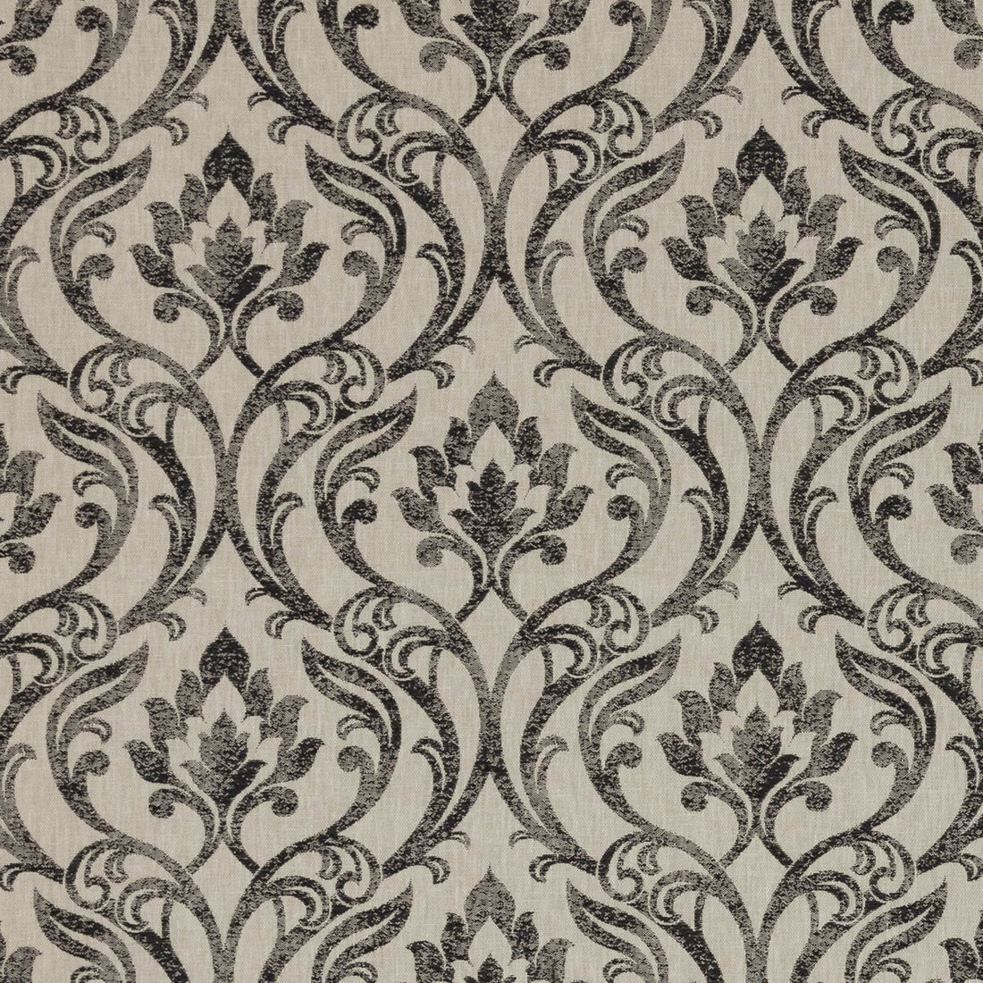 Leyburn fabric in charcoal color - pattern F0938/01.CAC.0 - by Clarke And Clarke in the Clarke &amp; Clarke Richmond collection