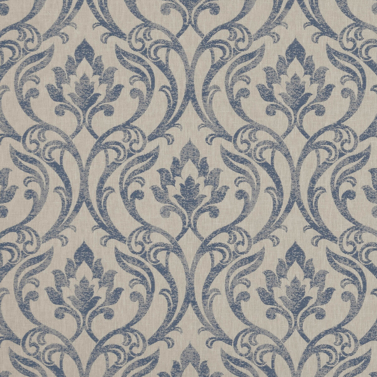 Leyburn fabric in denim color - pattern F0938/03.CAC.0 - by Clarke And Clarke in the Clarke & Clarke Richmond collection