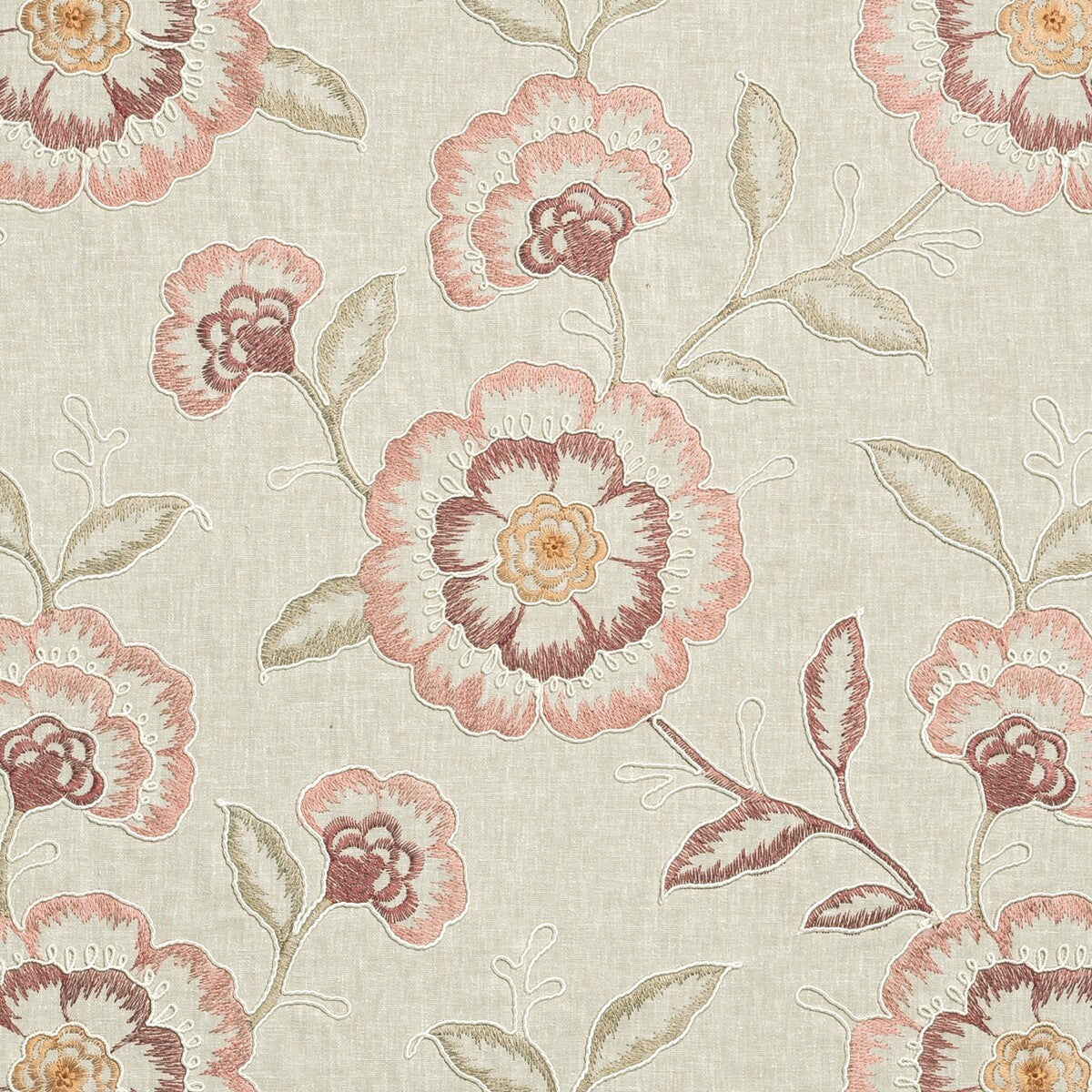 Richmond fabric in spice color - pattern F0940/05.CAC.0 - by Clarke And Clarke in the Clarke & Clarke Richmond collection
