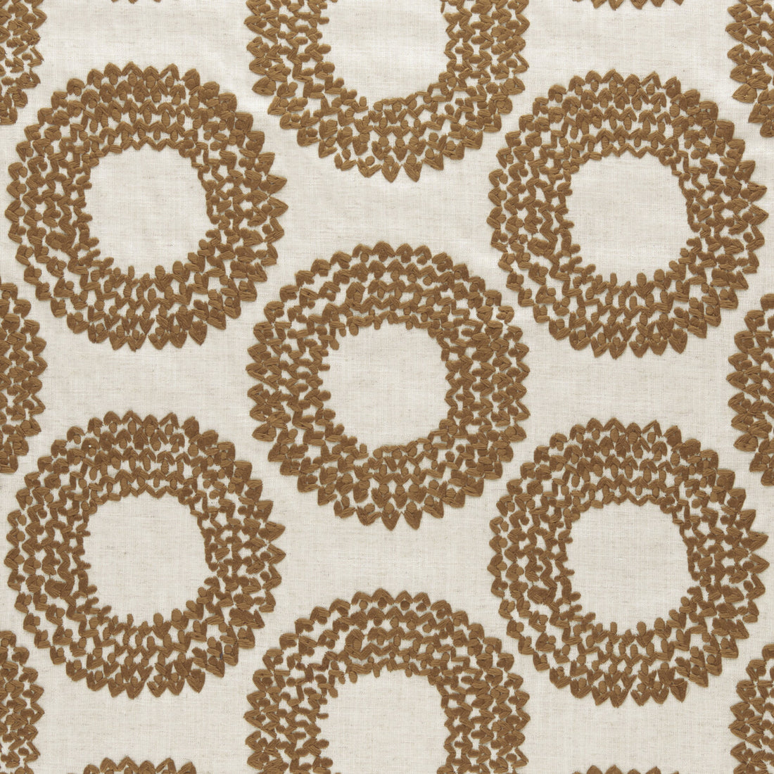 Dashiki fabric in cinnamon color - pattern F0954/02.CAC.0 - by Clarke And Clarke in the Clarke &amp; Clarke Amara collection