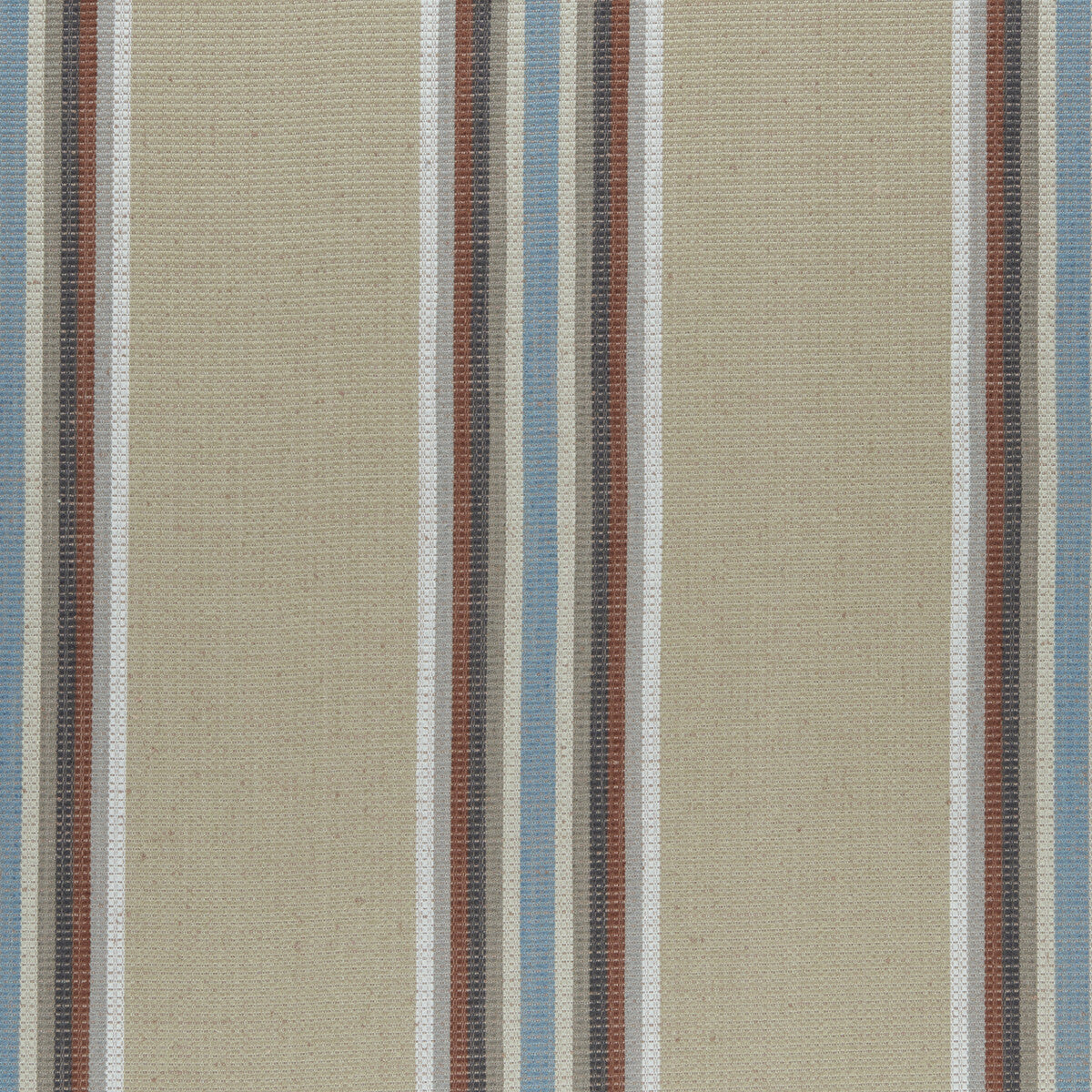 Imani fabric in cinnabar/aqua color - pattern F0955/02.CAC.0 - by Clarke And Clarke in the Clarke & Clarke Amara collection
