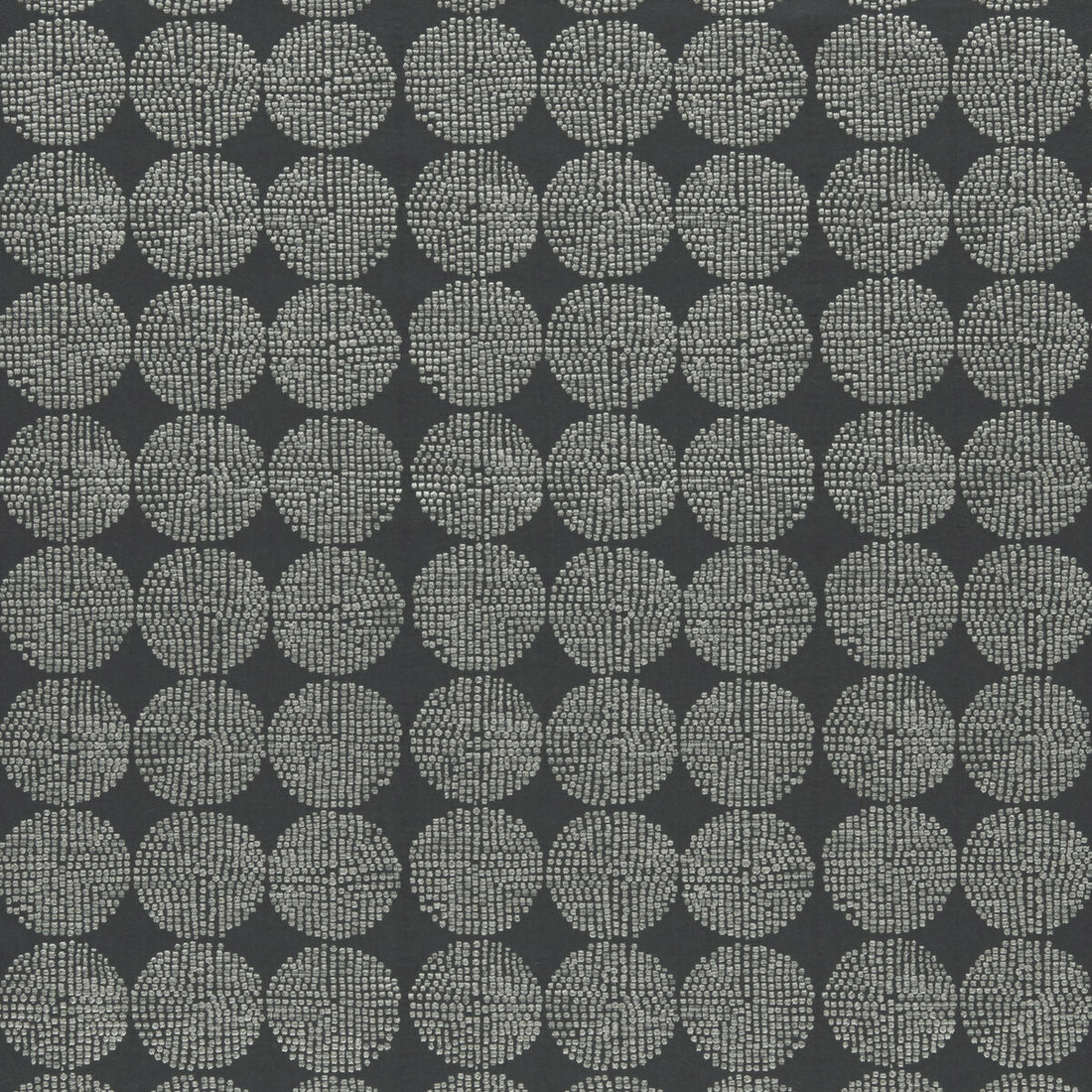 Kiko fabric in charcoal color - pattern F0956/02.CAC.0 - by Clarke And Clarke in the Clarke &amp; Clarke Amara collection