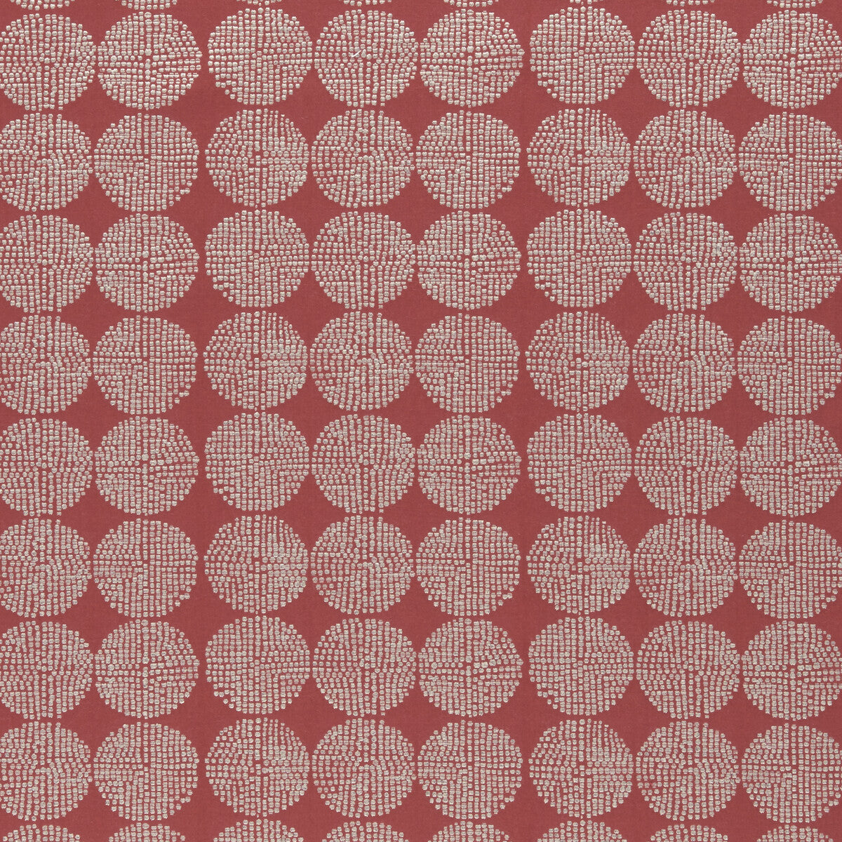 Kiko fabric in red color - pattern F0956/06.CAC.0 - by Clarke And Clarke in the Clarke & Clarke Amara collection