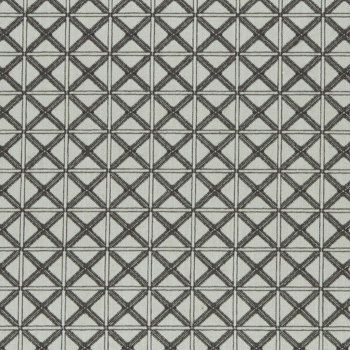 Makenzi fabric in charcoal color - pattern F0957/02.CAC.0 - by Clarke And Clarke in the Clarke & Clarke Amara collection