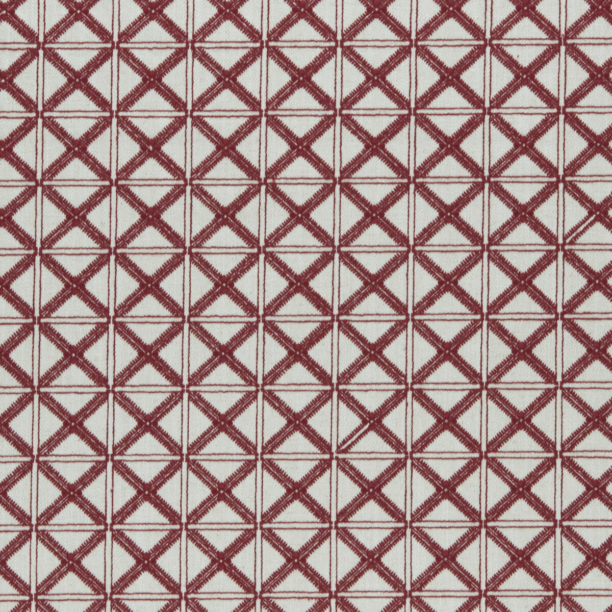 Makenzi fabric in red color - pattern F0957/04.CAC.0 - by Clarke And Clarke in the Clarke & Clarke Amara collection