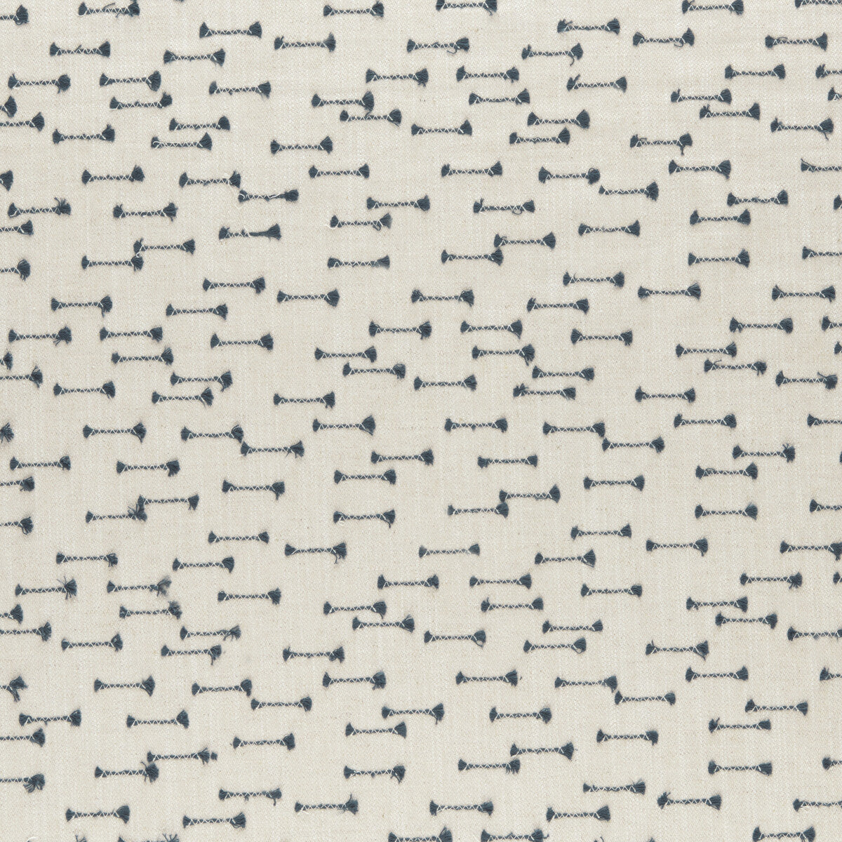 Nala fabric in indigo color - pattern F0958/02.CAC.0 - by Clarke And Clarke in the Clarke & Clarke Amara collection