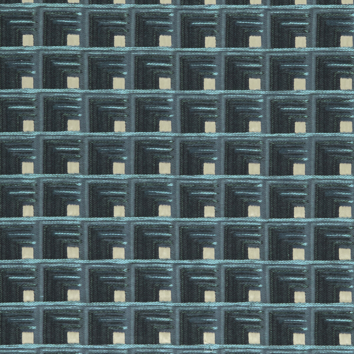 Oni fabric in indigo color - pattern F0959/03.CAC.0 - by Clarke And Clarke in the Clarke & Clarke Amara collection