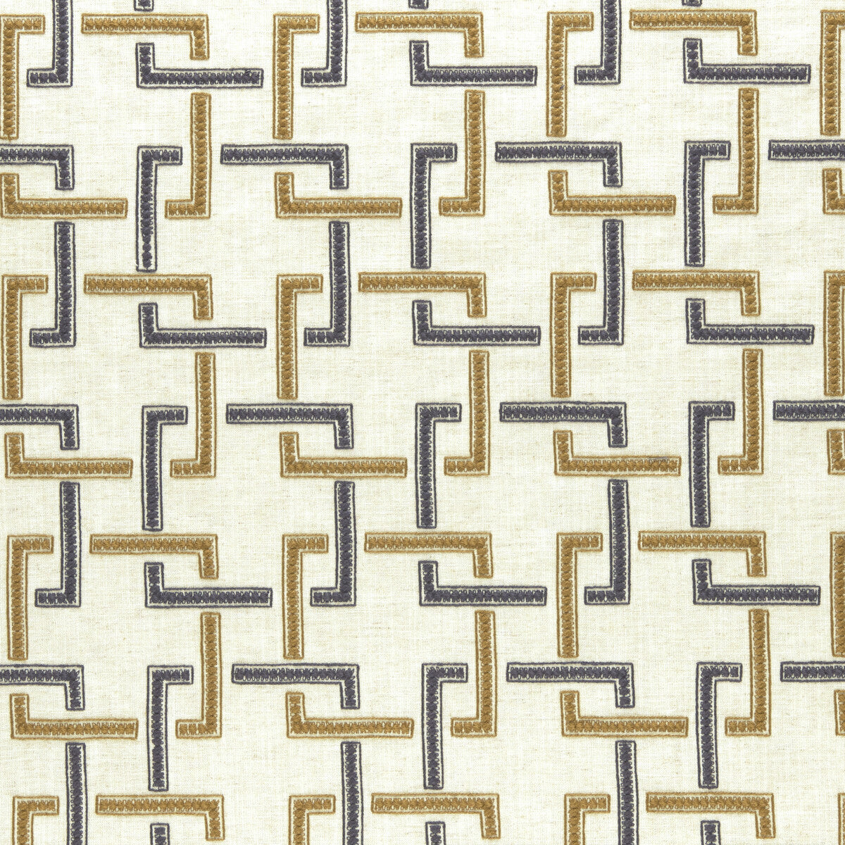 Sekai fabric in charcoal/cinnamon color - pattern F0960/01.CAC.0 - by Clarke And Clarke in the Clarke & Clarke Amara collection