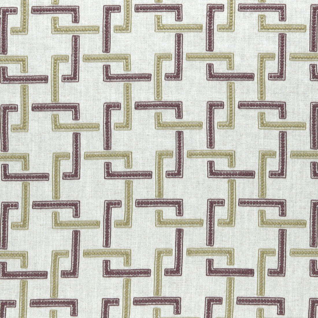 Sekai fabric in orchid/willow color - pattern F0960/04.CAC.0 - by Clarke And Clarke in the Clarke &amp; Clarke Amara collection