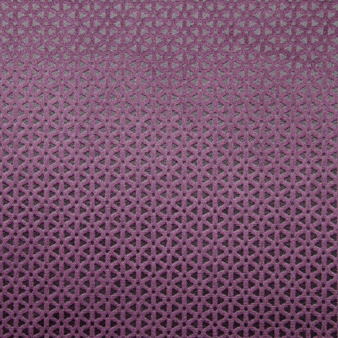 Loreto fabric in aubergine color - pattern F0968/01.CAC.0 - by Clarke And Clarke in the Lustro By Studio G For C&amp;C collection