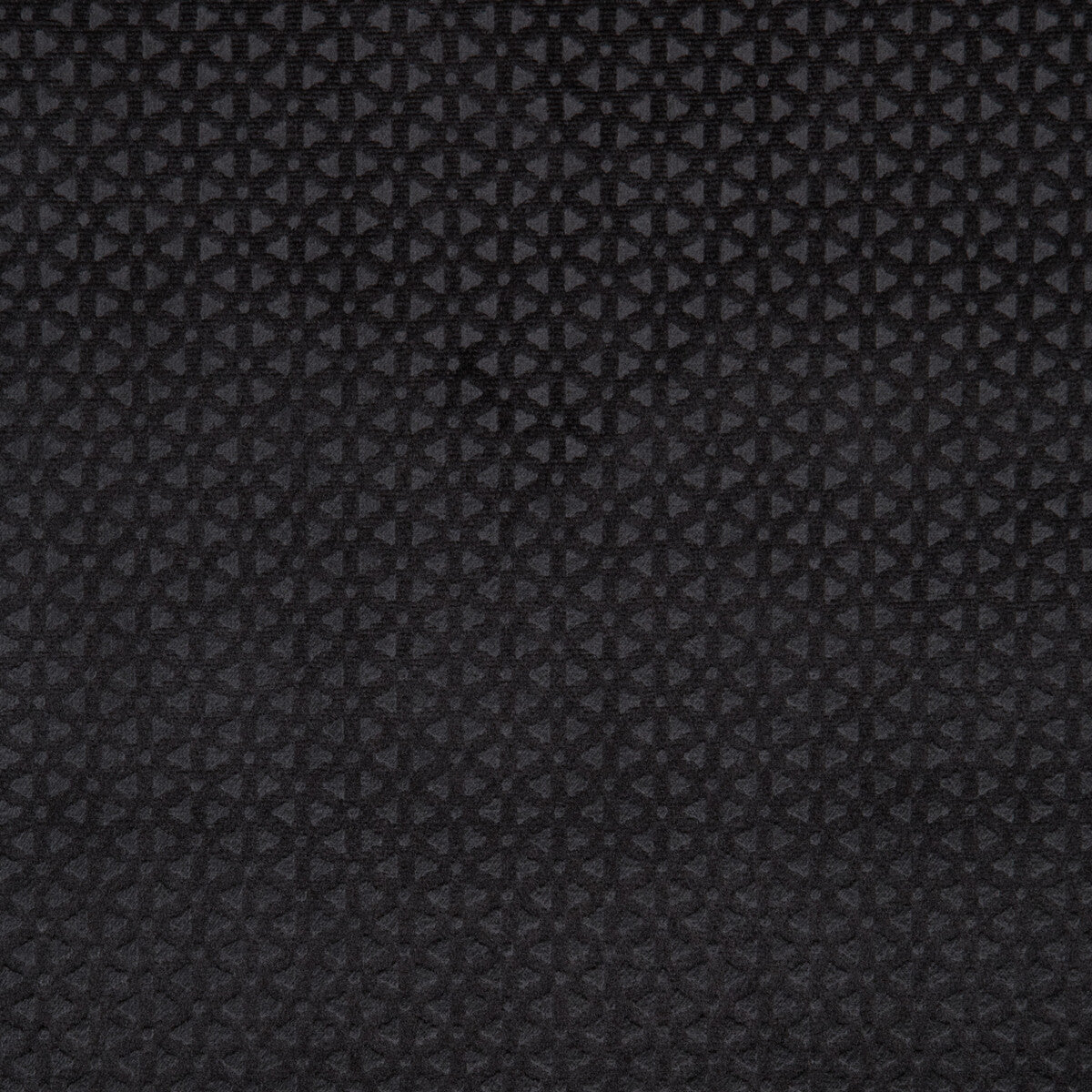 Loreto fabric in jet color - pattern F0968/04.CAC.0 - by Clarke And Clarke in the Lustro By Studio G For C&C collection