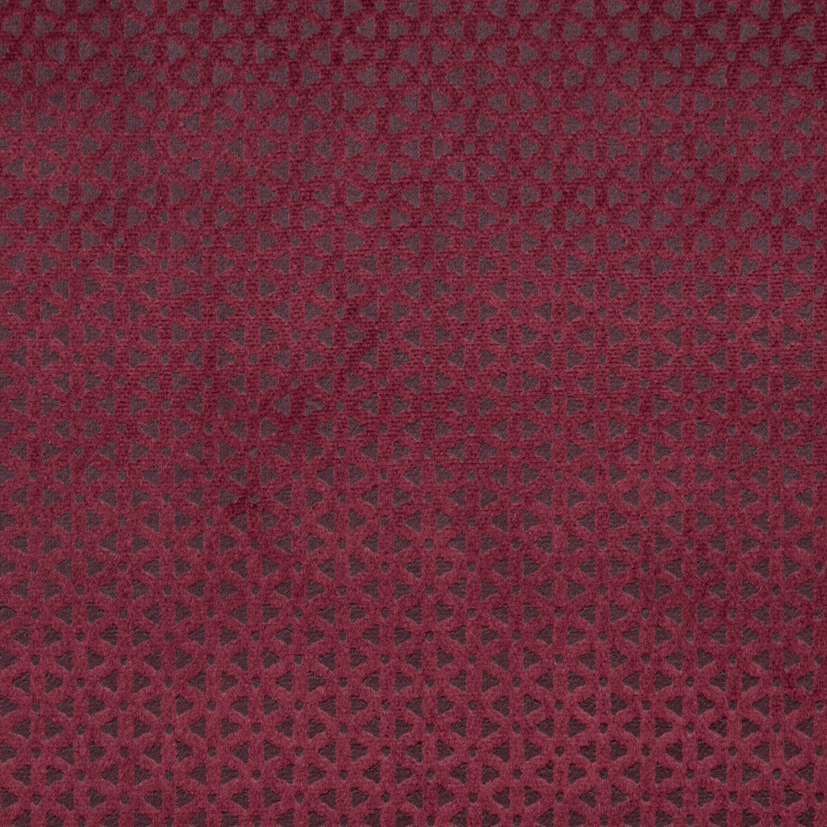 Loreto fabric in mulberry color - pattern F0968/05.CAC.0 - by Clarke And Clarke in the Lustro By Studio G For C&C collection