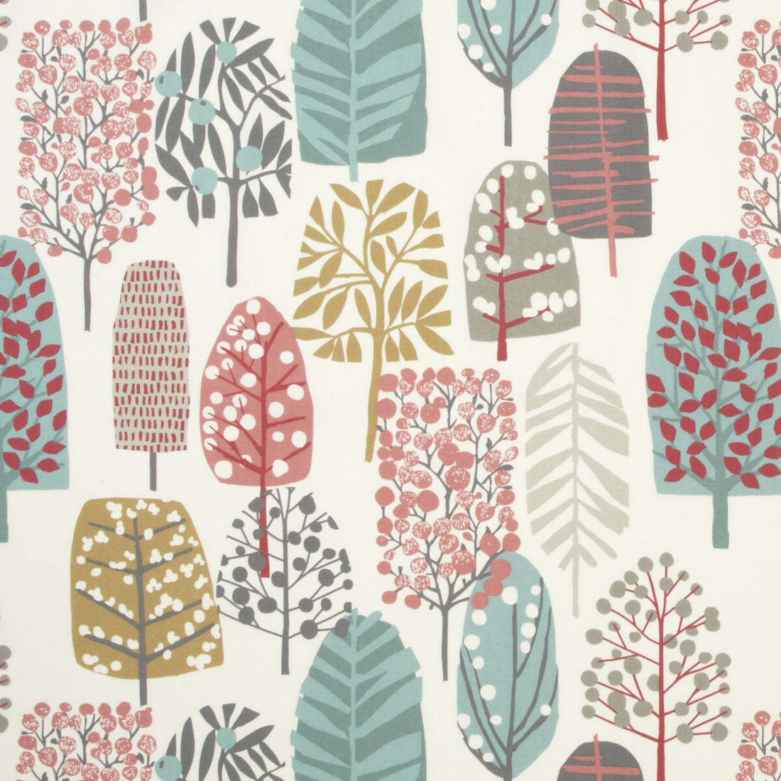 Trad fabric in pastel color - pattern F0992/04.CAC.0 - by Clarke And Clarke in the Wilderness By Studio G For C&amp;C collection