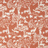 Vilda fabric in cinnamon color - pattern F0993/03.CAC.0 - by Clarke And Clarke in the Wilderness By Studio G For C&C collection