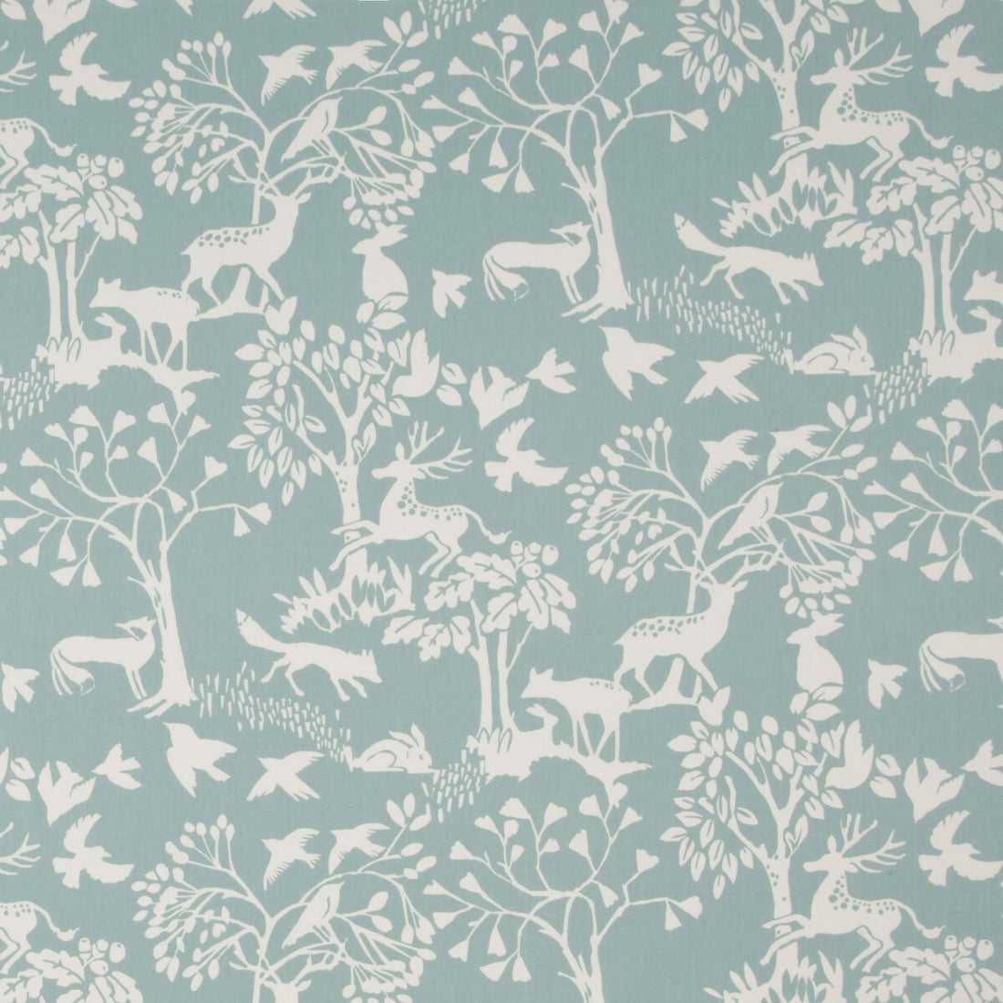 Vilda fabric in ice blue color - pattern F0993/04.CAC.0 - by Clarke And Clarke in the Wilderness By Studio G For C&amp;C collection