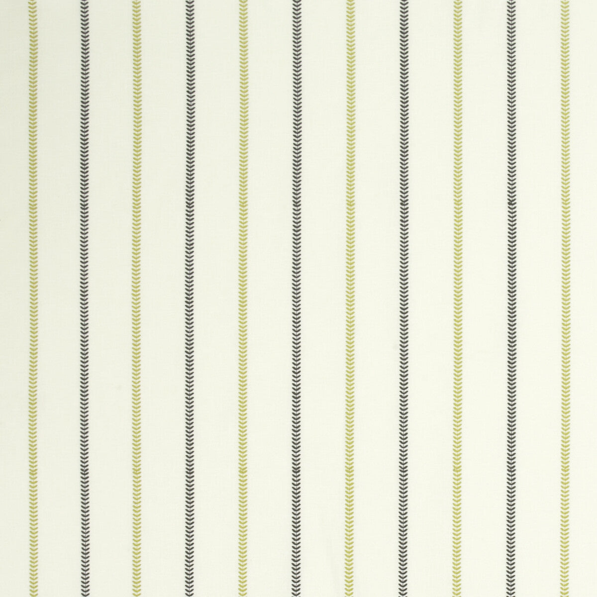 Enya fabric in chartreuse/charcoal color - pattern F0994/01.CAC.0 - by Clarke And Clarke in the Wilderness By Studio G For C&amp;C collection