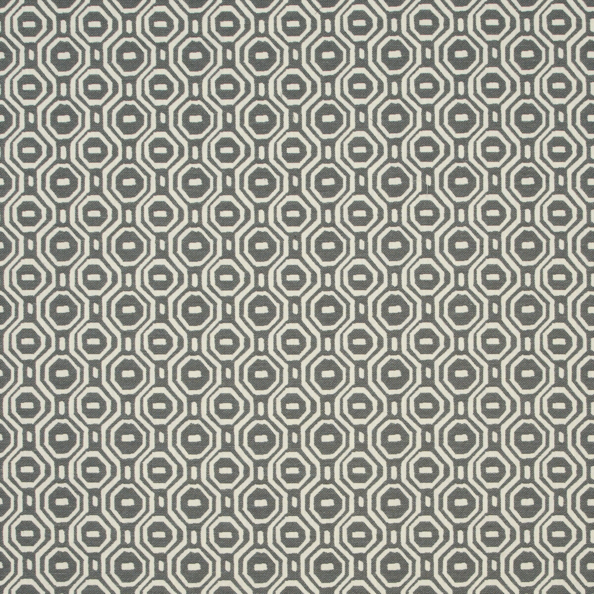 Gotska fabric in charcoal color - pattern F0995/01.CAC.0 - by Clarke And Clarke in the Wilderness By Studio G For C&amp;C collection