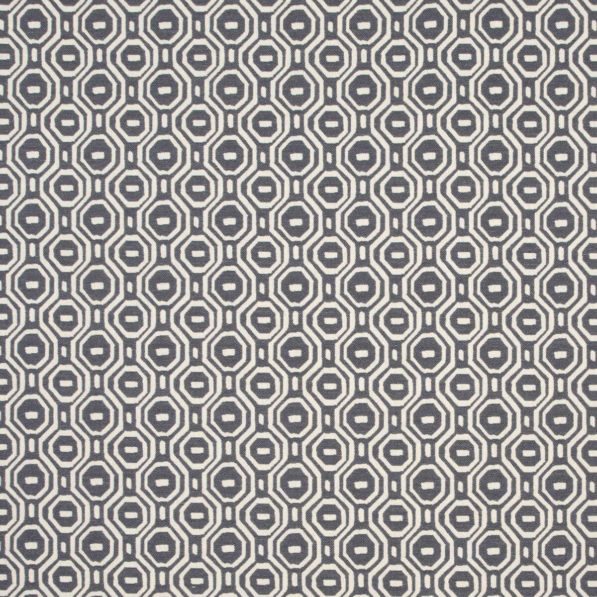 Gotska fabric in indigo color - pattern F0995/03.CAC.0 - by Clarke And Clarke in the Wilderness By Studio G For C&C collection