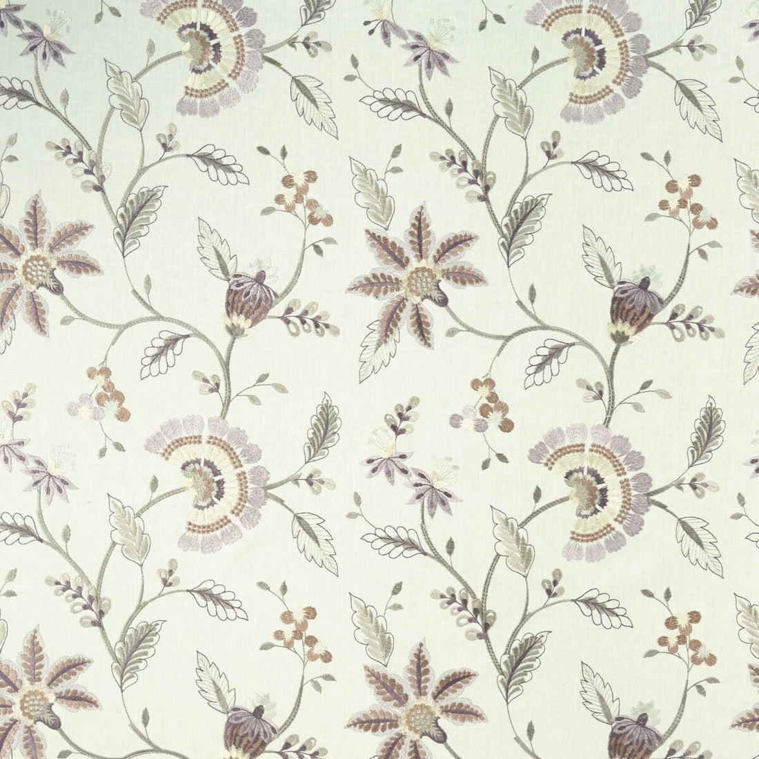 Delamere fabric in heather color - pattern F1004/03.CAC.0 - by Clarke And Clarke in the Clarke &amp; Clarke Halcyon collection