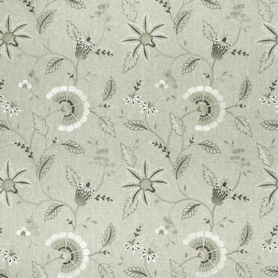 Delamere fabric in natural color - pattern F1004/04.CAC.0 - by Clarke And Clarke in the Clarke &amp; Clarke Halcyon collection