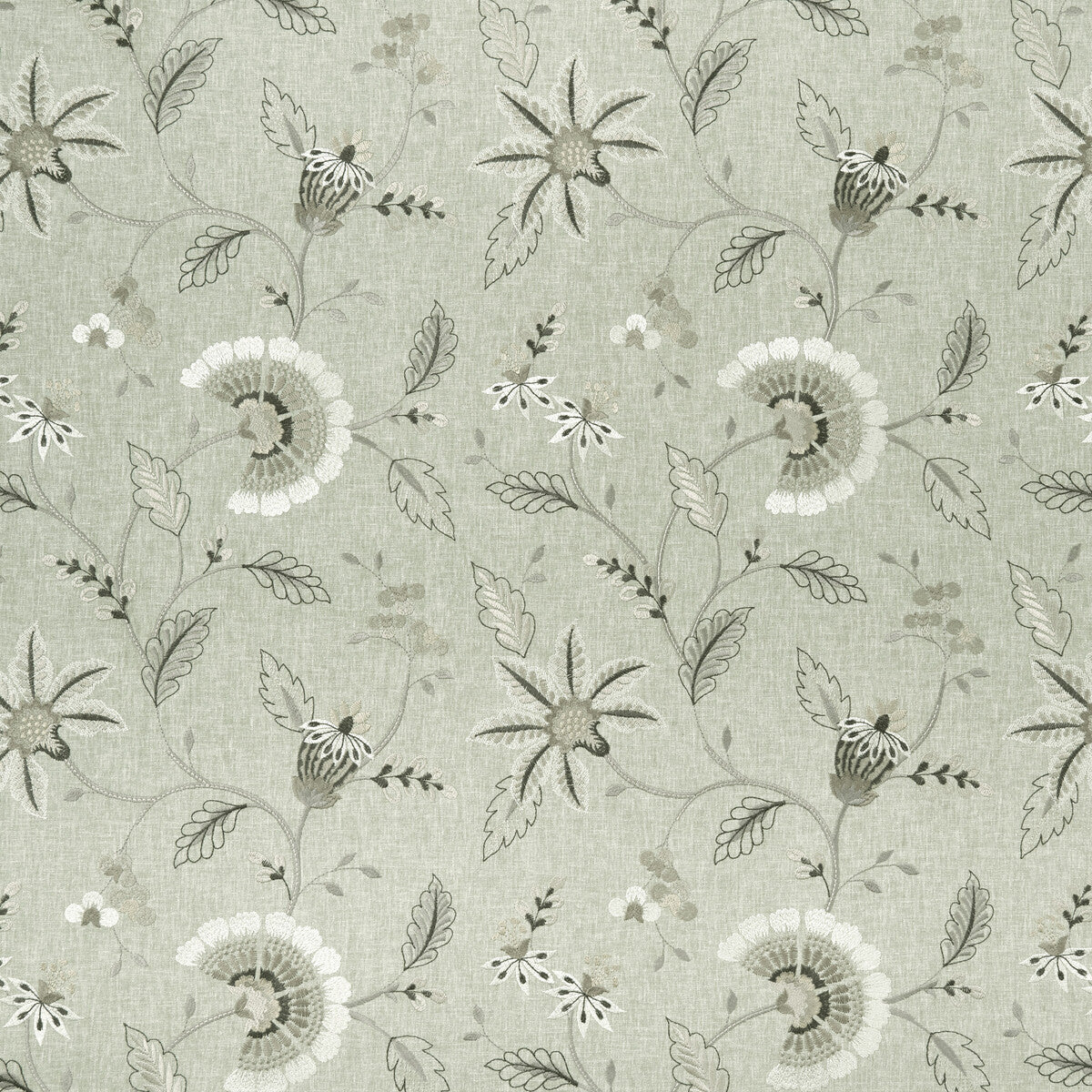 Delamere fabric in natural color - pattern F1004/04.CAC.0 - by Clarke And Clarke in the Clarke & Clarke Halcyon collection