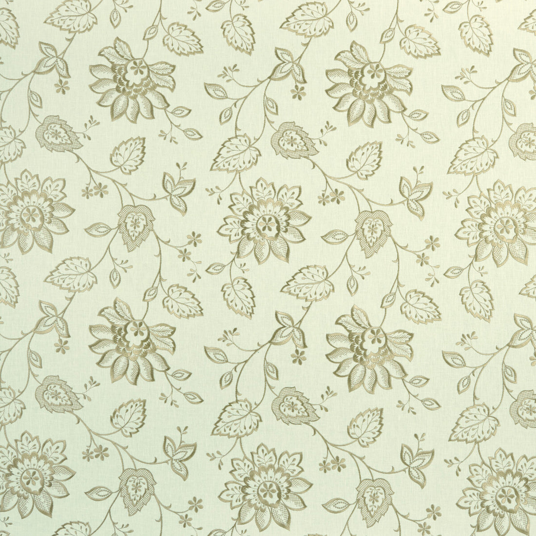 Liliana fabric in linen color - pattern F1007/05.CAC.0 - by Clarke And Clarke in the Clarke &amp; Clarke Halcyon collection