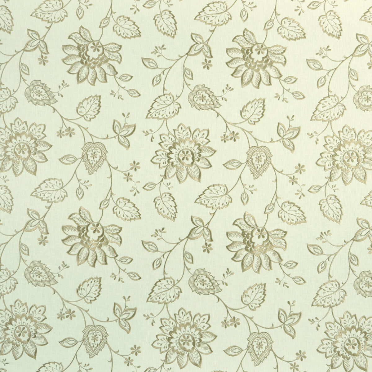 Liliana fabric in linen color - pattern F1007/05.CAC.0 - by Clarke And Clarke in the Clarke & Clarke Halcyon collection