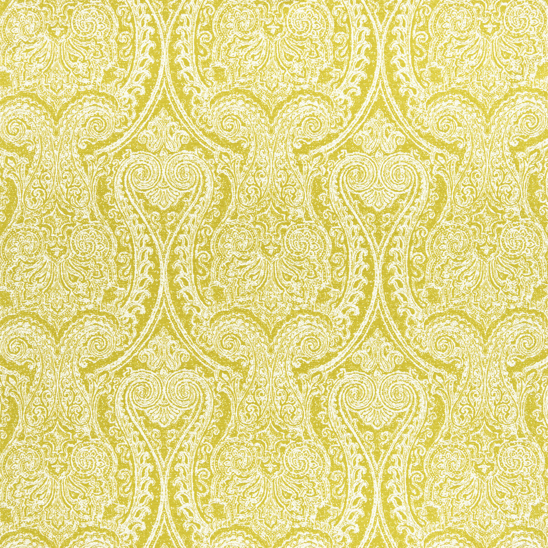 Pastiche fabric in chartreuse color - pattern F1009/01.CAC.0 - by Clarke And Clarke in the Clarke &amp; Clarke Halcyon collection