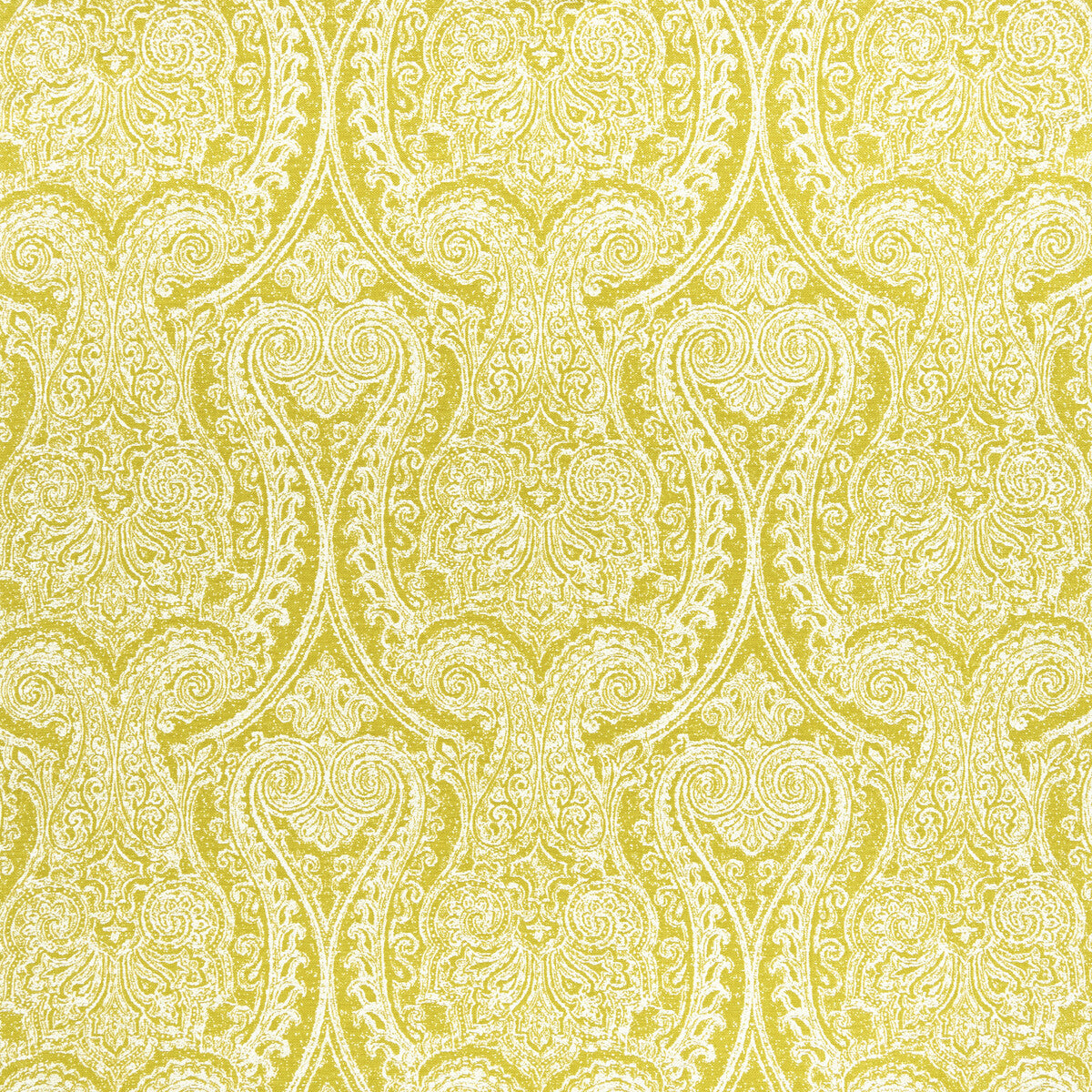 Pastiche fabric in chartreuse color - pattern F1009/01.CAC.0 - by Clarke And Clarke in the Clarke & Clarke Halcyon collection