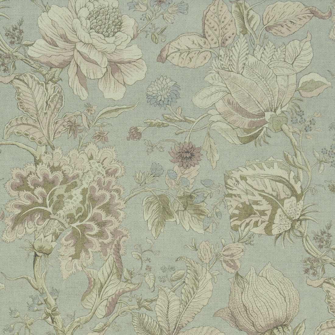 Sissinghurst fabric in mineral/blush color - pattern F1048/06.CAC.0 - by Clarke And Clarke in the Clarke &amp; Clarke Castle Garden collection