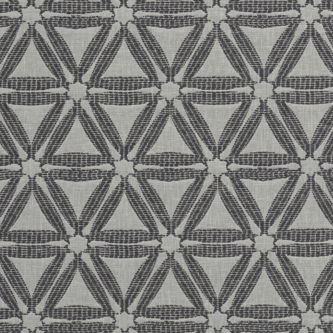 Delta fabric in charcoal color - pattern F1053/01.CAC.0 - by Clarke And Clarke in the Delta By Studio G For C&amp;C collection