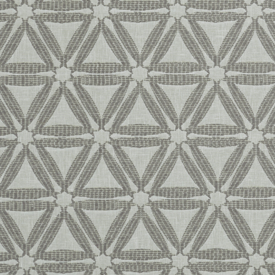 Delta fabric in smoke color - pattern F1053/05.CAC.0 - by Clarke And Clarke in the Delta By Studio G For C&amp;C collection